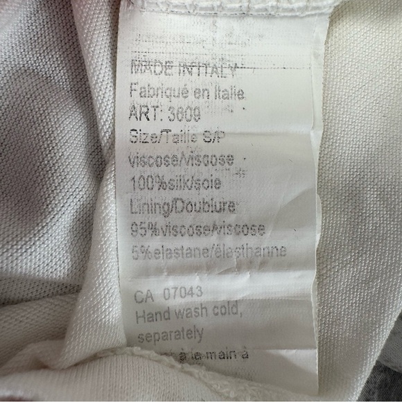 Elena Baldi Silk Sleeveless Blouse - Picture 6 of 6